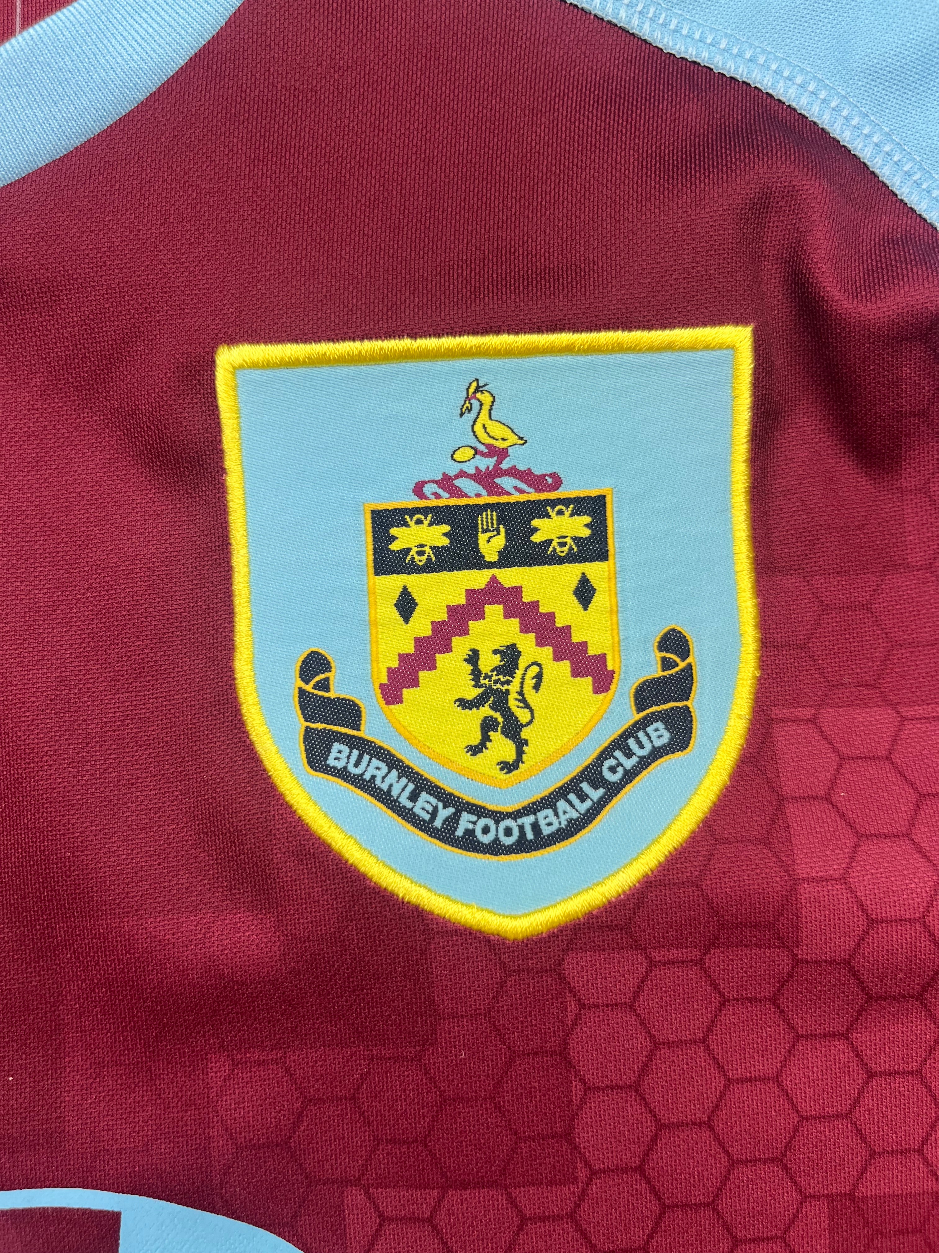 2018/19 Burnley Home Shirt (L) 9/10