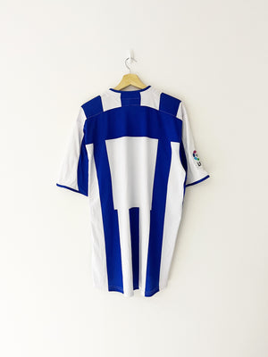 2003/04 Deportivo Home Shirt (XXL) 8/10