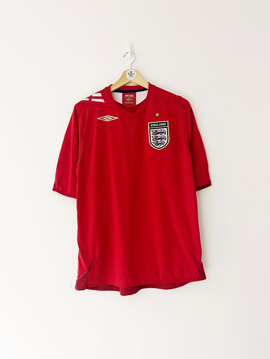 2006/08 England Away Shirt (L) 9/10