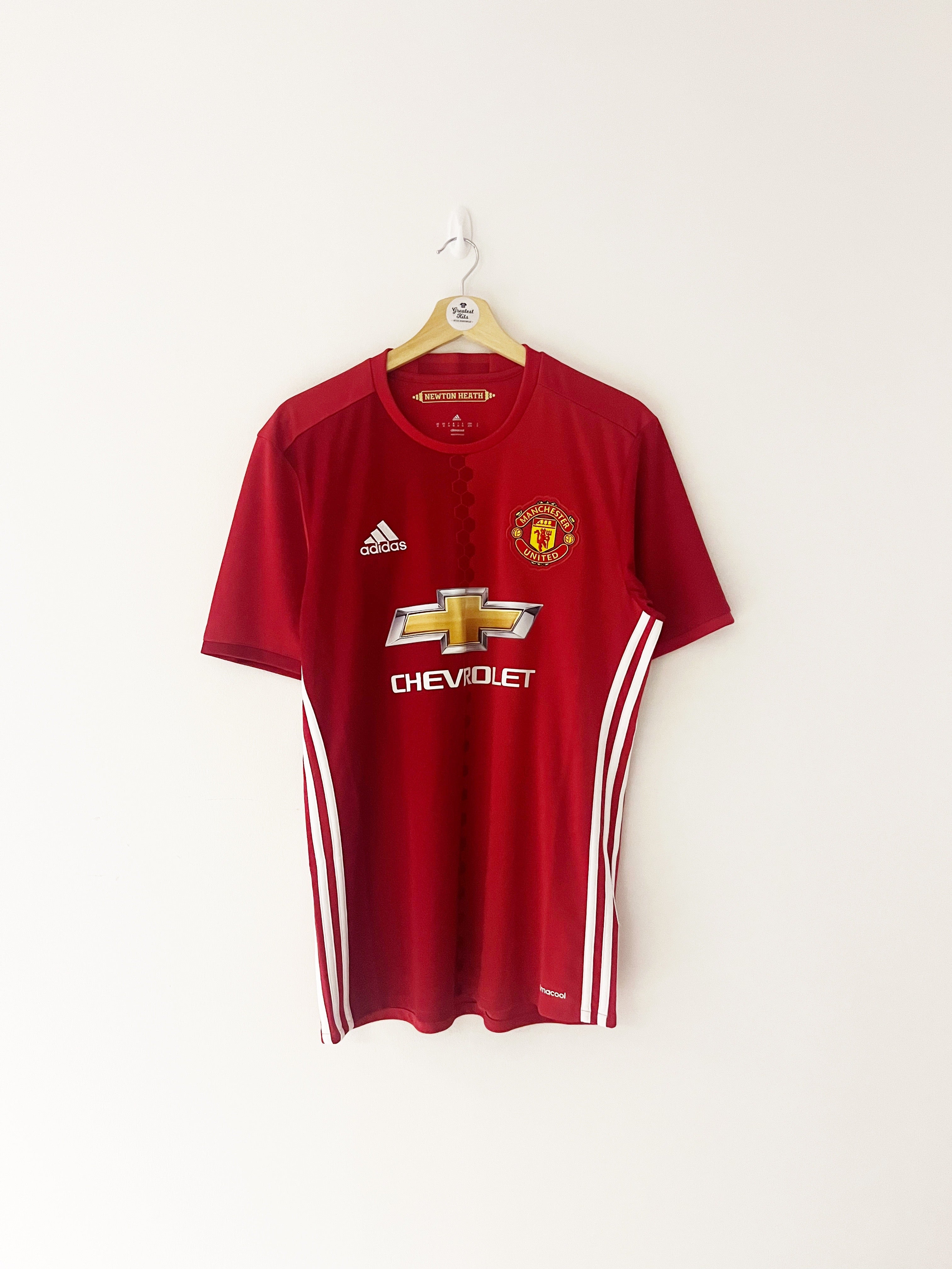 2016/17 Manchester United Home Shirt (M) 9/10