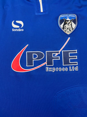 2017/18 Oldham Athletic Home Shirt (L) 9/10