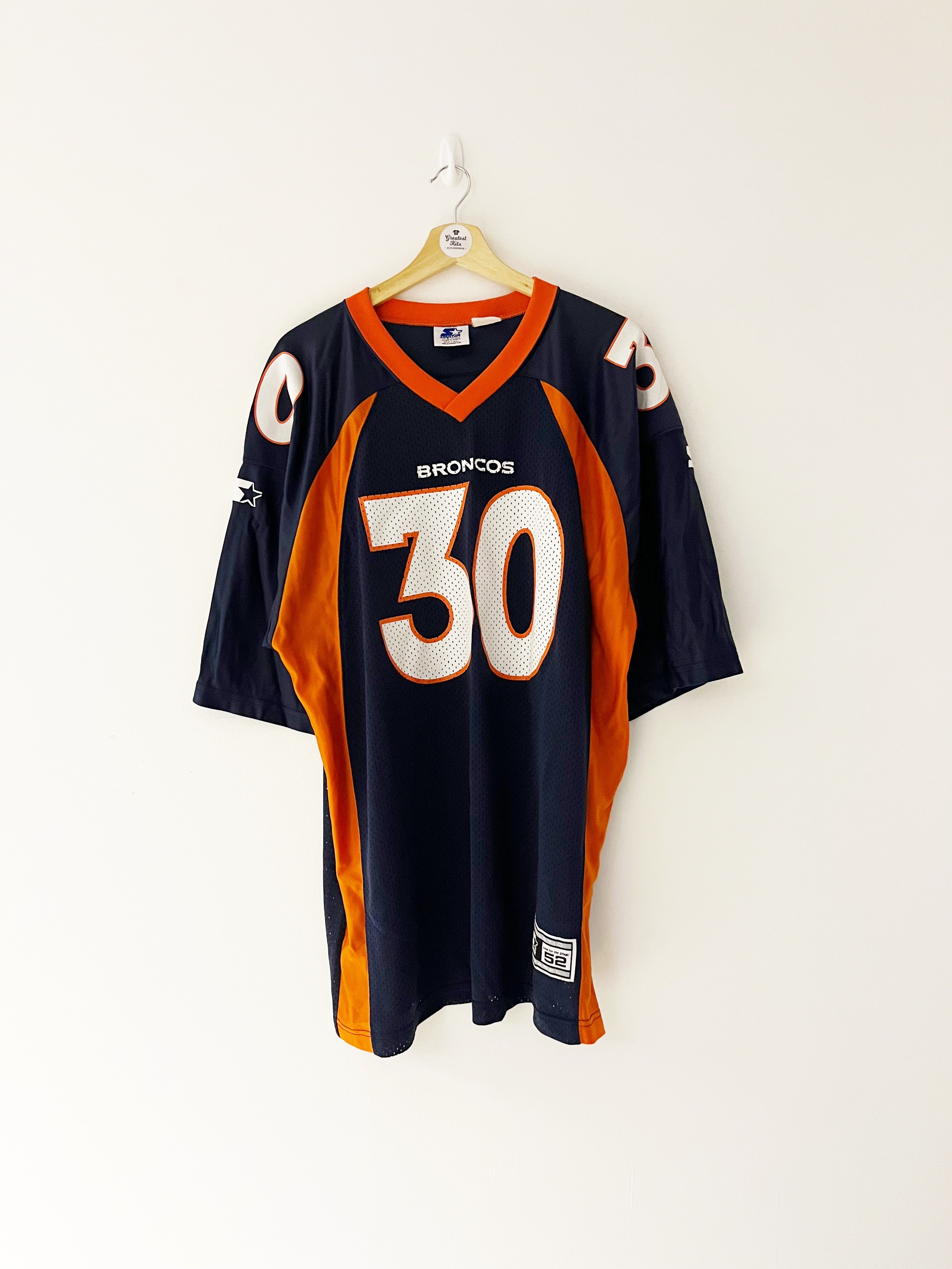 1997/98 Denver Broncos Alternate Starter Jersey Davis #30 (XL) 9/10