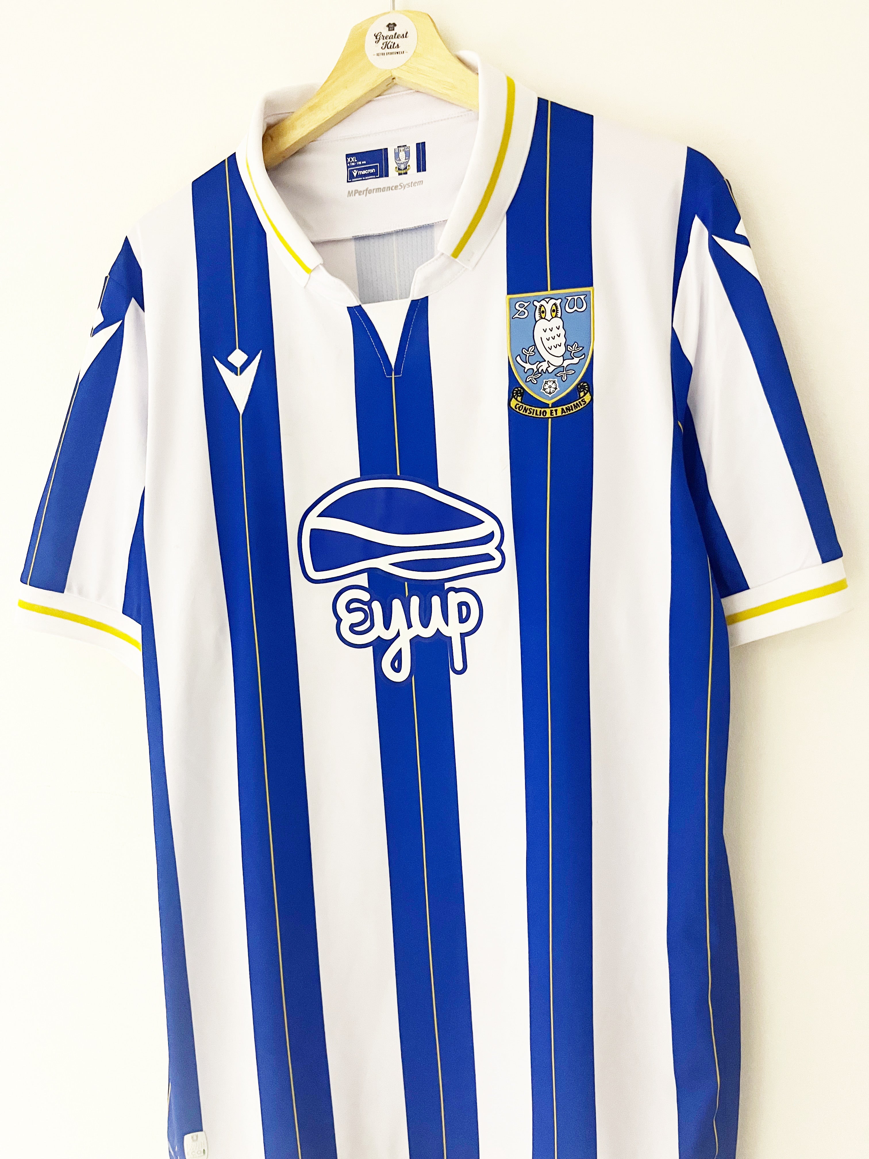 2023/24 Sheffield Wednesday Home Shirt (XXL) 9/10