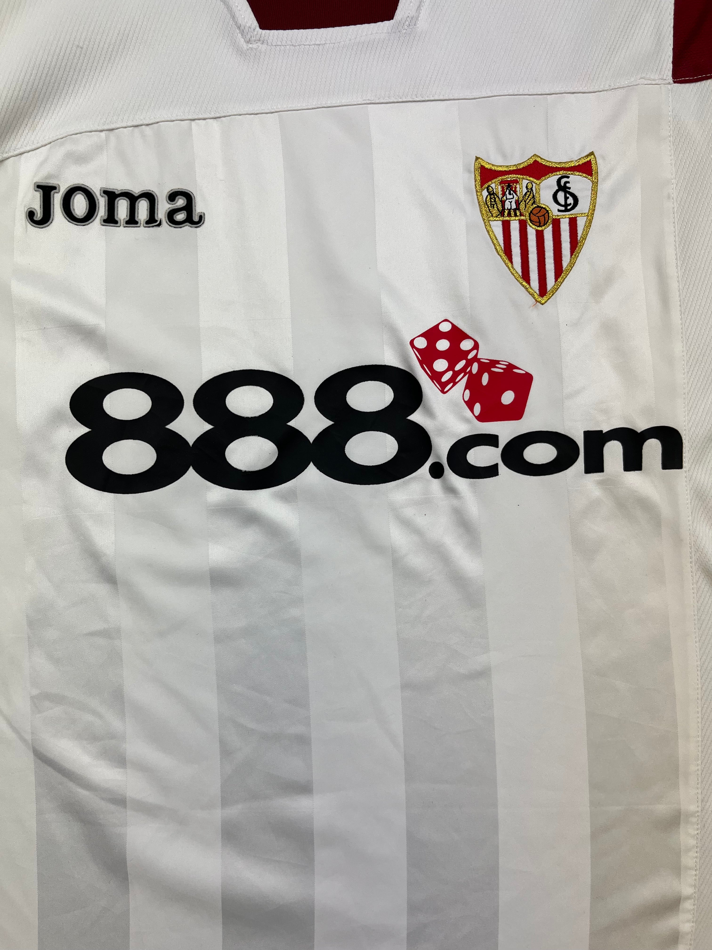 2007/08 Sevilla Home Shirt (XL) 9/10