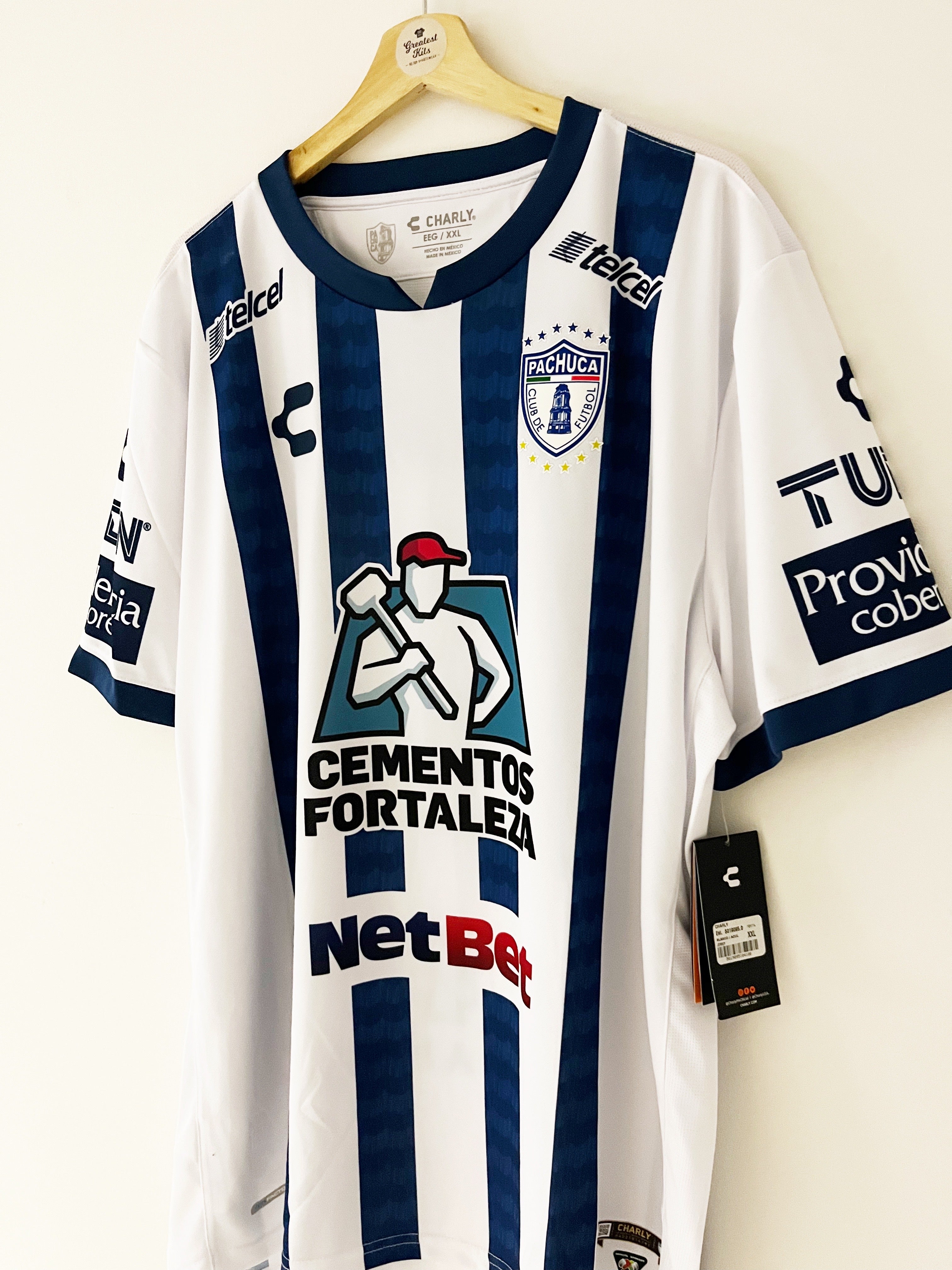 2021/22 Pachuca Home Shirt (XXL) BNWT