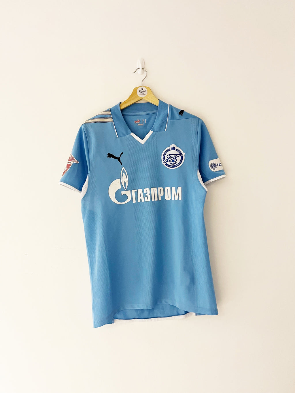 2009 Zenit Saint Petersburg Home Shirt #2 (M) 8.5/10