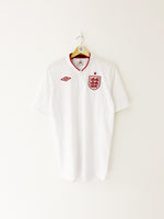 2012/13 England Home Shirt (L) 9/10