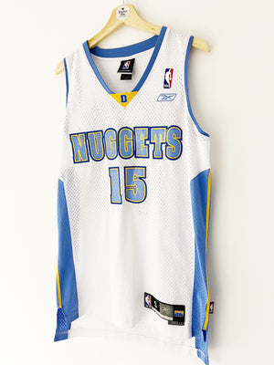 2003/06 Denver Nuggets Home Reebok Jersey Antony #15 (S) 9/10