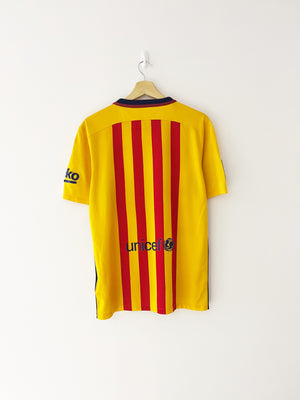 2015/16 Barcelona Away Shirt (M) 8.5/10