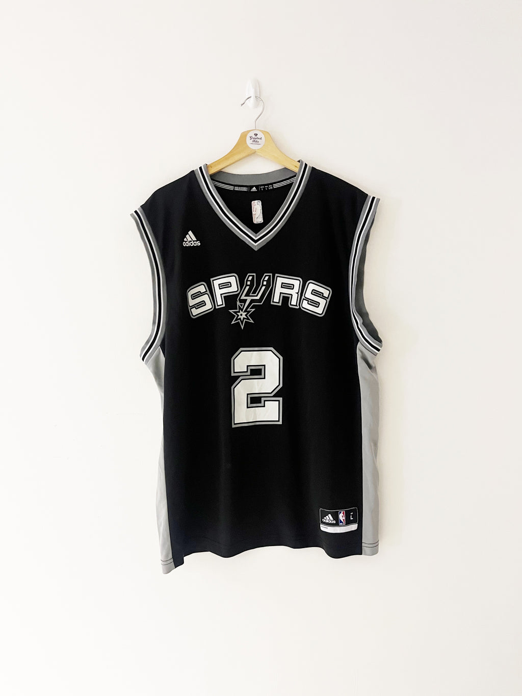 2010/14 San Antonio Spurs Away Adidas Jersey Leonard #2 (L) 8.5/10