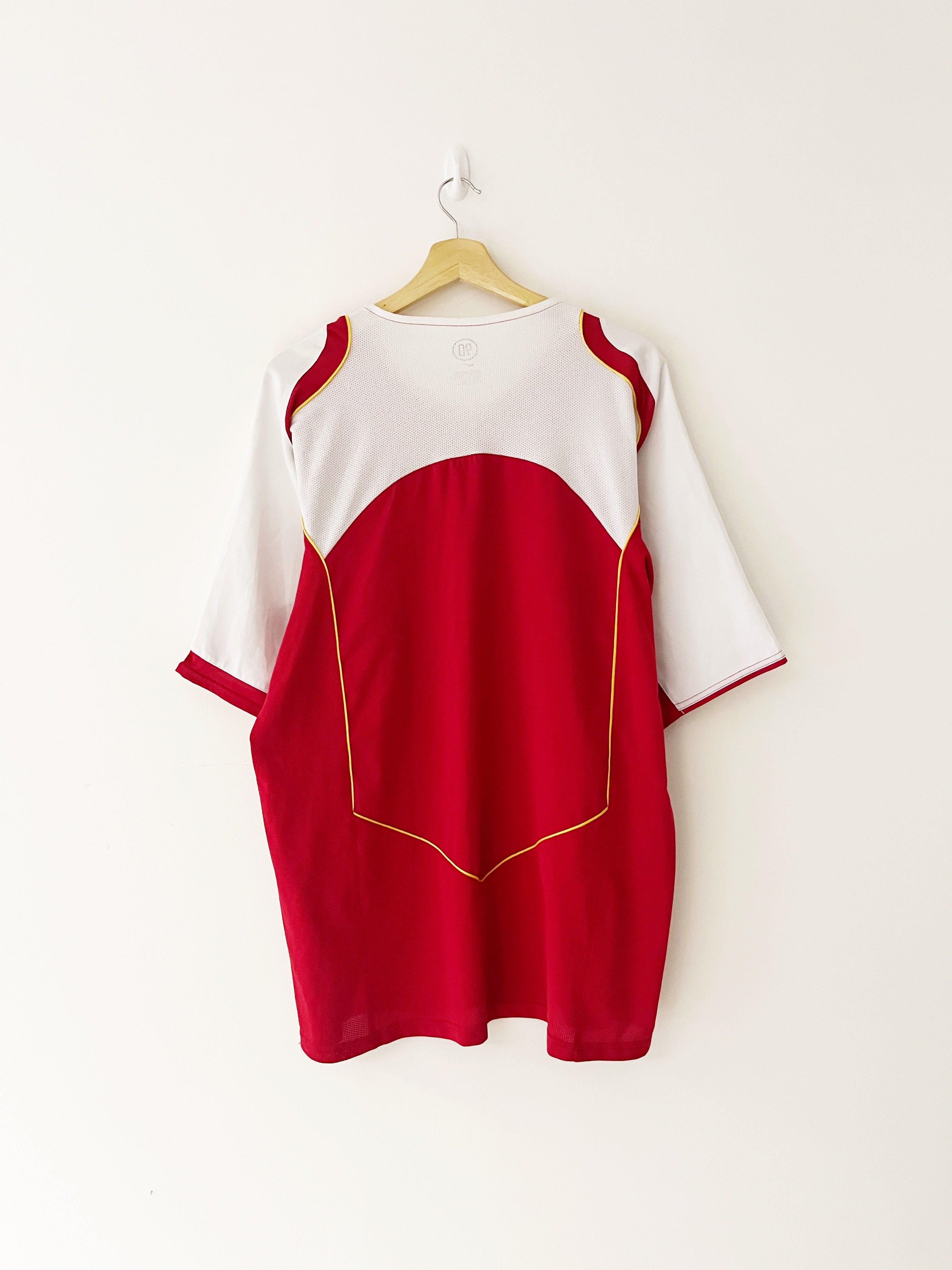 2004/05 Arsenal Home Shirt (XL) 9/10