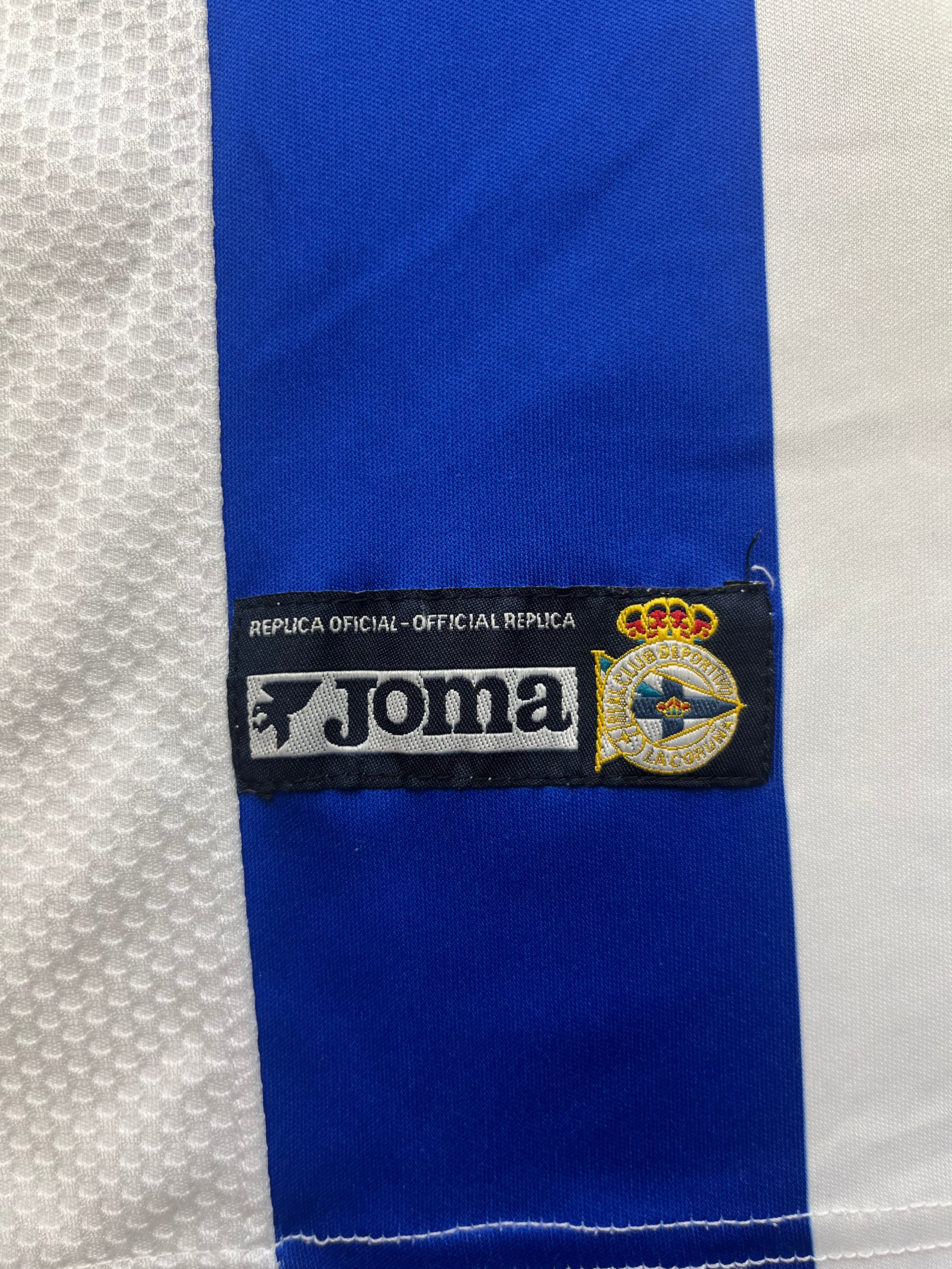 2004/05 Deportivo Home Shirt (L) 9/10