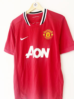 2011/12 Manchester United Home Shirt (M) 9/10