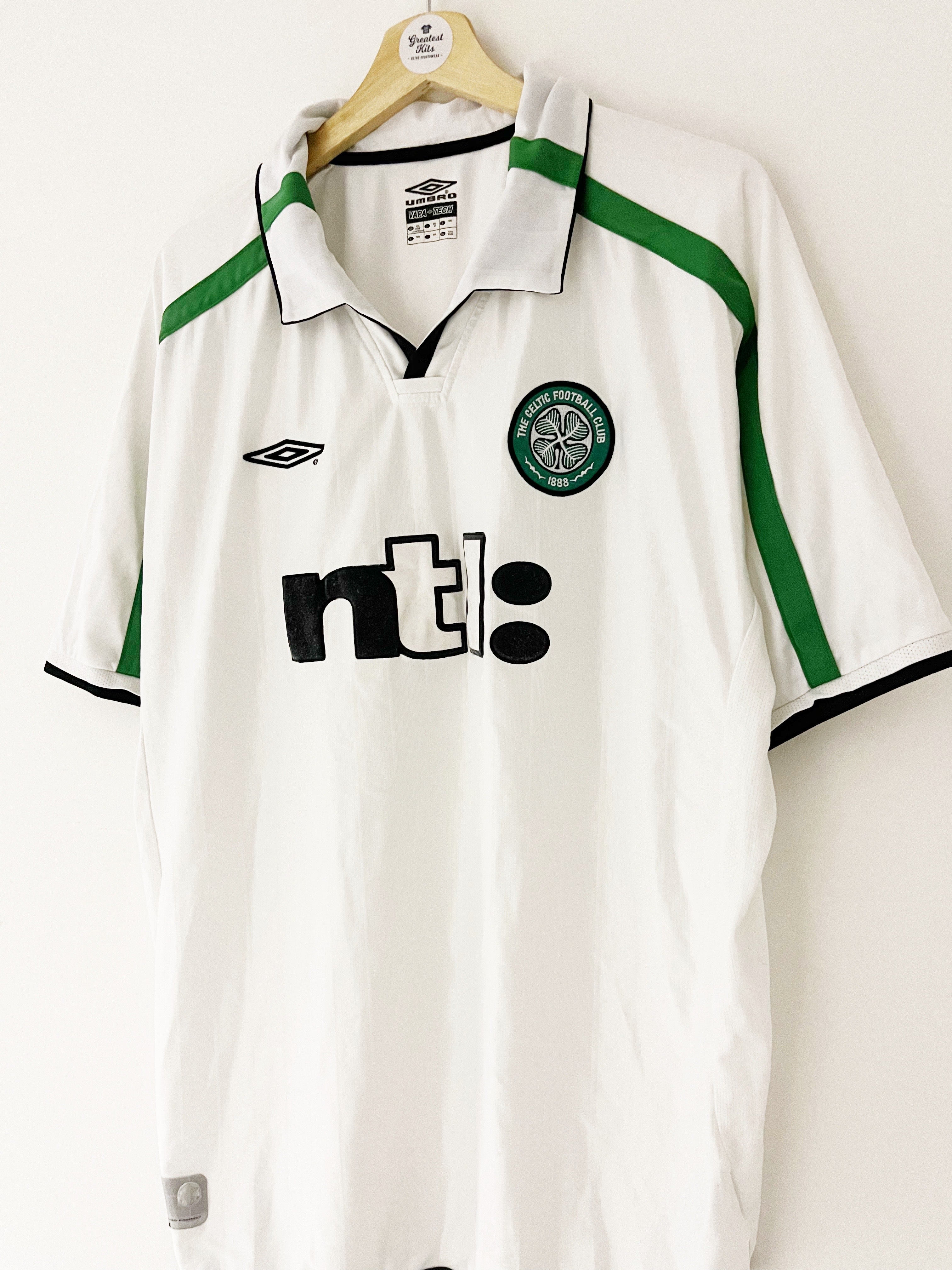 2001/02 Celtic Away Shirt (XXL) 8/10