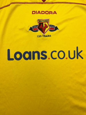 2006/07 Watford *125 Years* Home Shirt (XL) 8/10