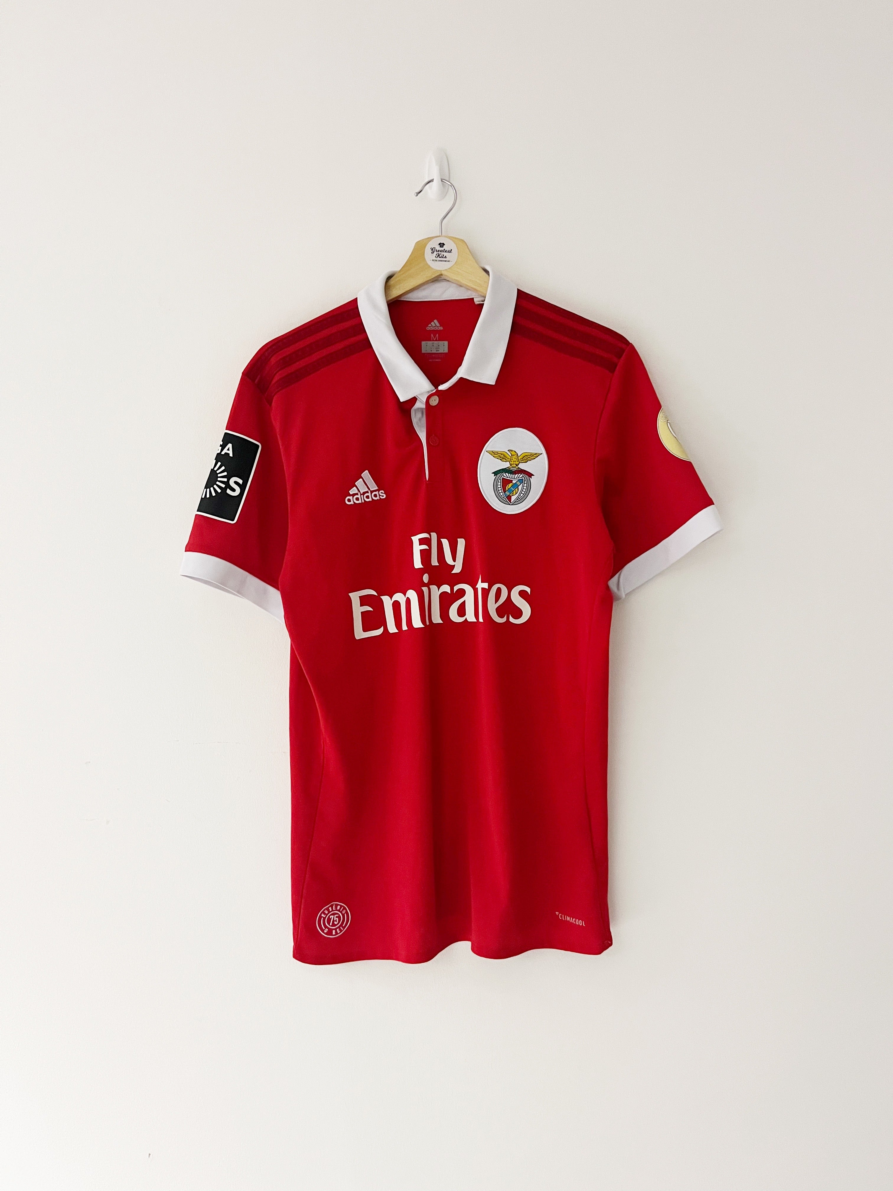 2017/18 Benfica Home Shirt (M) 9/10