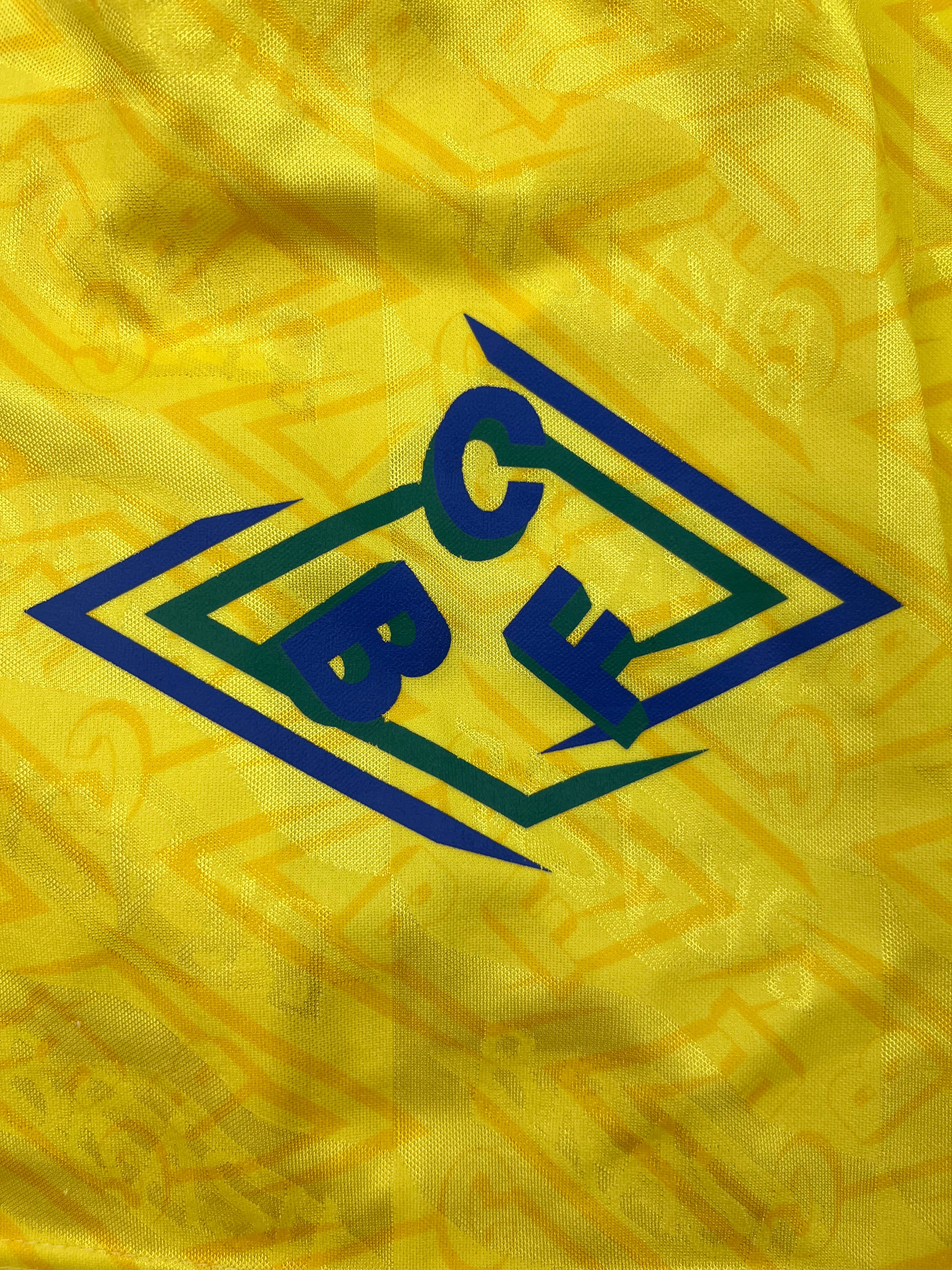 1991/93 Brazil Home Shirt (XL) 9/10