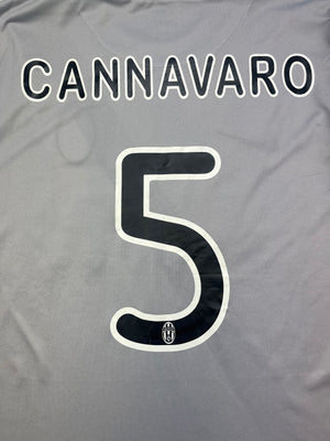 2009/10 Juventus Away Shirt Cannavaro #5 (XL) 7.5/10