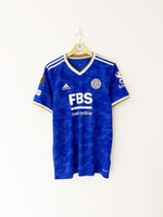 2021/22 Leicester City Home Shirt (M) 9/10