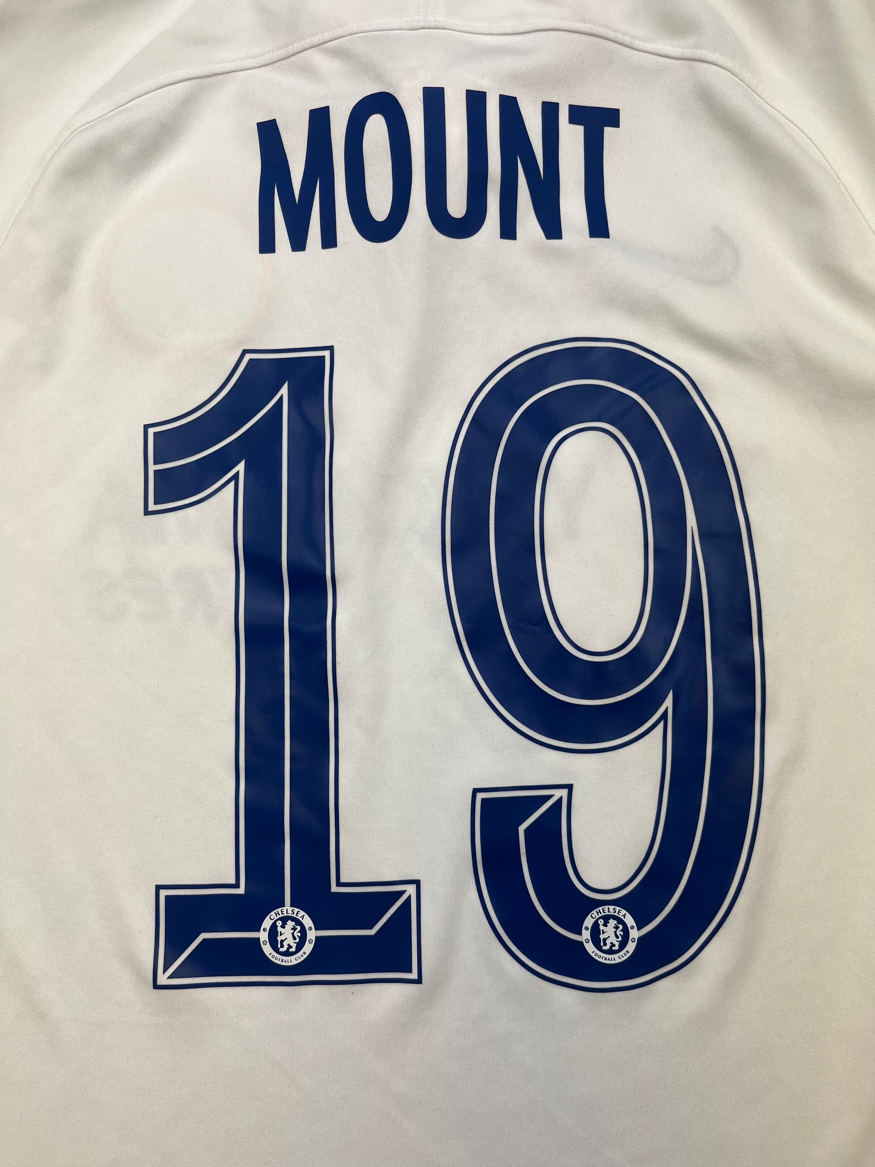 2019/20 Chelsea Away Shirt Mount #19 (L) 9/10