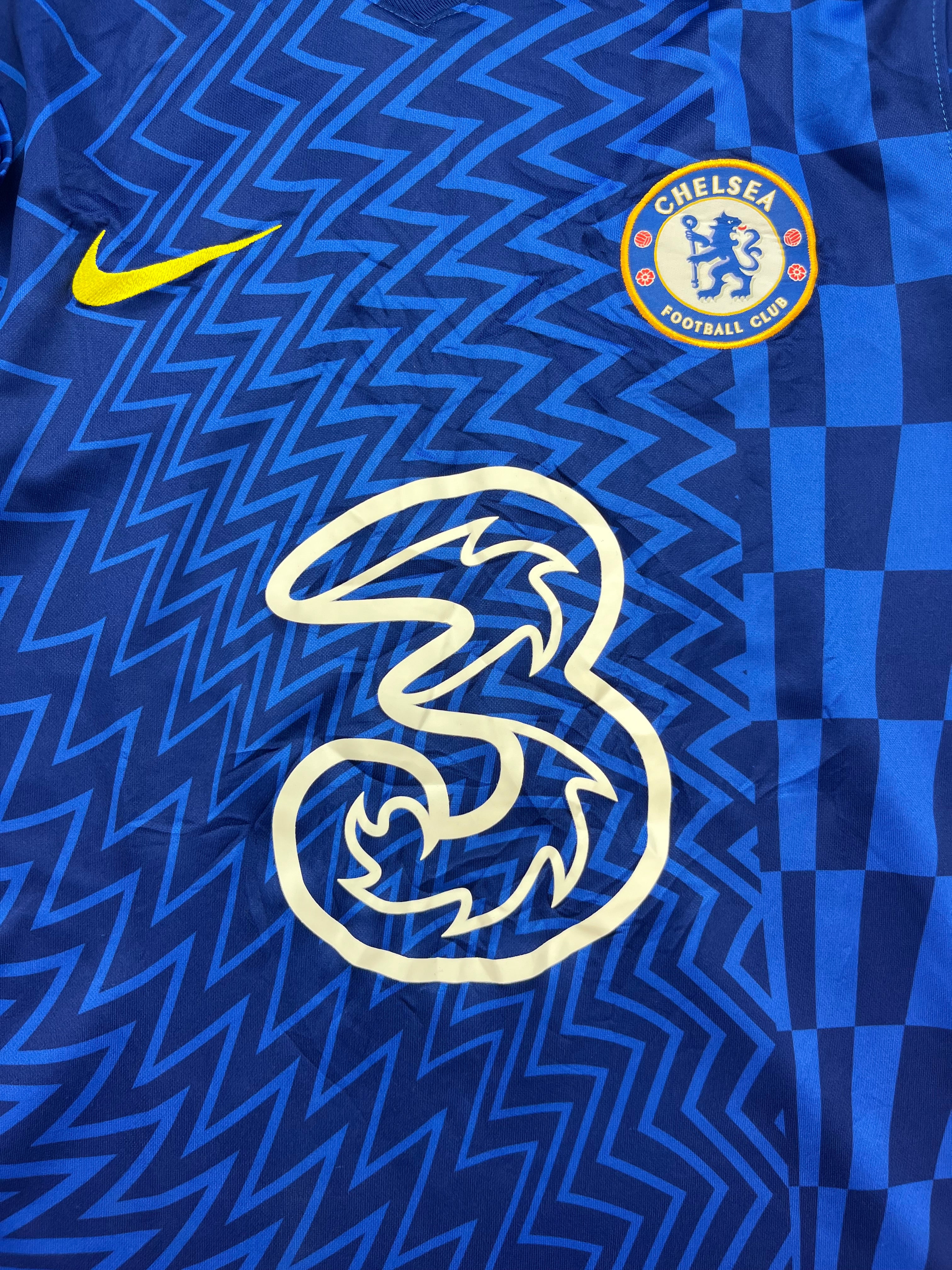 2021/22 Chelsea Home Shirt Lukaku #9 (M) 9/10