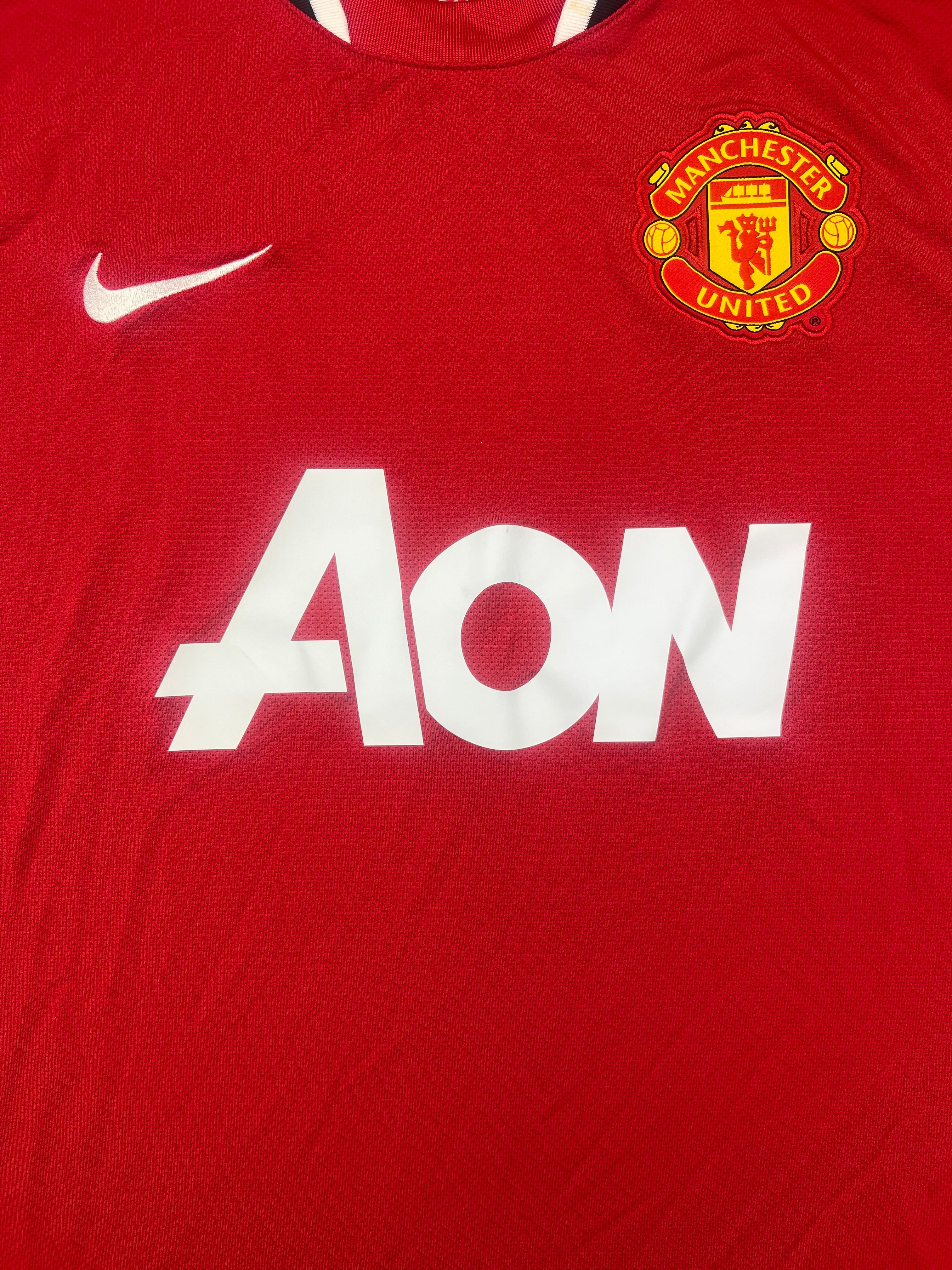 2011/12 Manchester United Home Shirt (M) 9/10