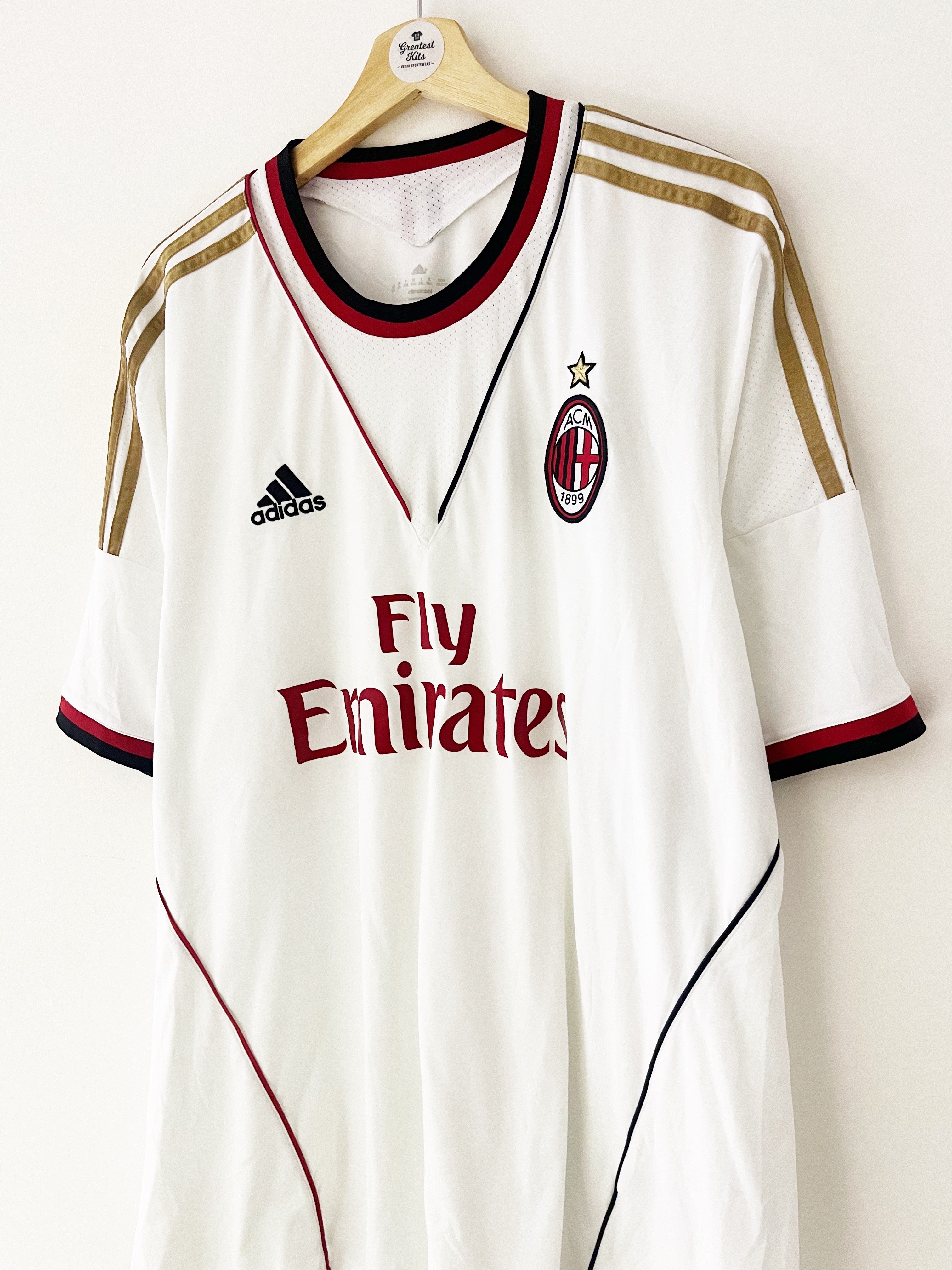 2013/14 AC Milan Away Shirt (XXL) 9/10