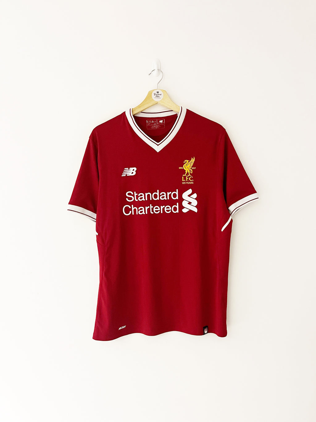 2017/18 Liverpool Home Shirt (M) 9/10