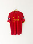 2016/17 Liverpool Home Shirt (M) 9/10