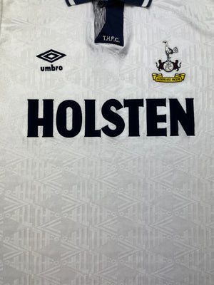 1991/93 Tottenham Hotspur Home Shirt (S) 9/10