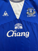 2009/10 Everton Home Shirt L/S (2XL) 9/10