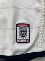 2003/05 England Home L/S Shirt (M) 9/10