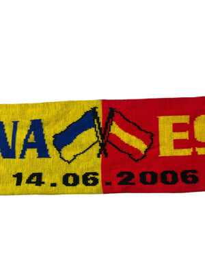 2006 Ukraine v Spain Scarf