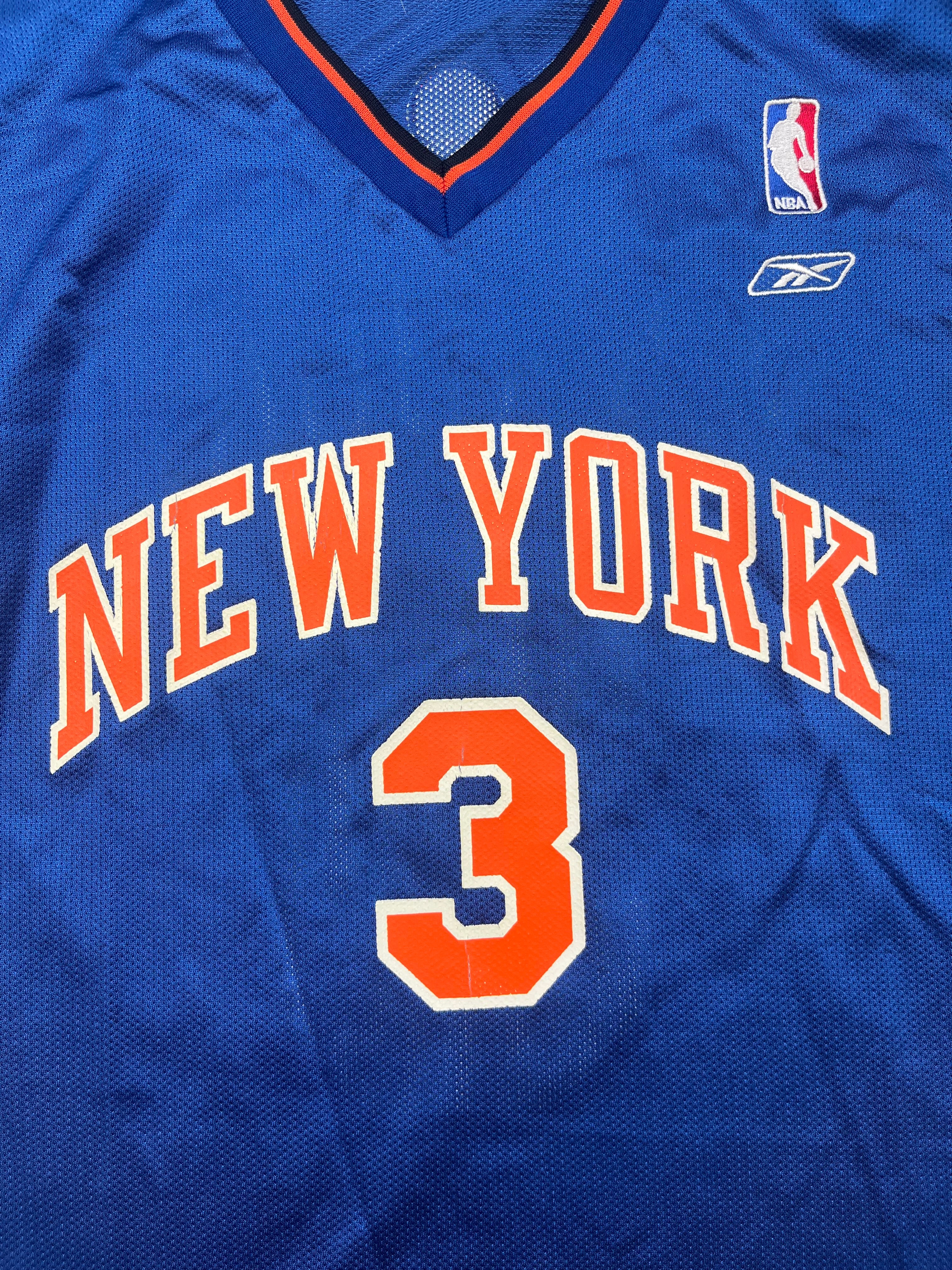 2004/06 New York Knicks Reebok Alternate Jersey Marbury #3 (XL) 7.5/10
