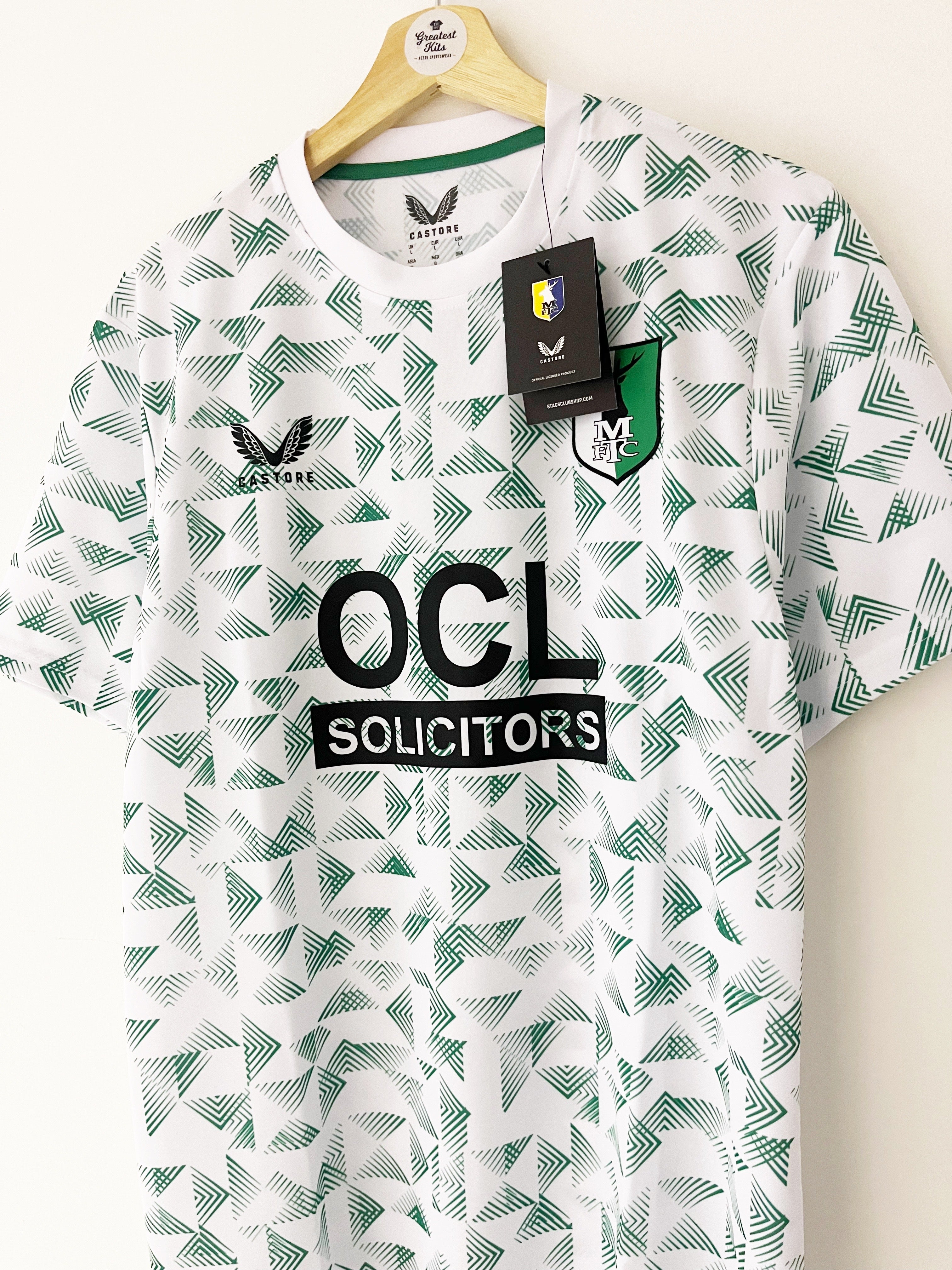 2024/25 Mansfield Town Away Shirt (L) BNIB