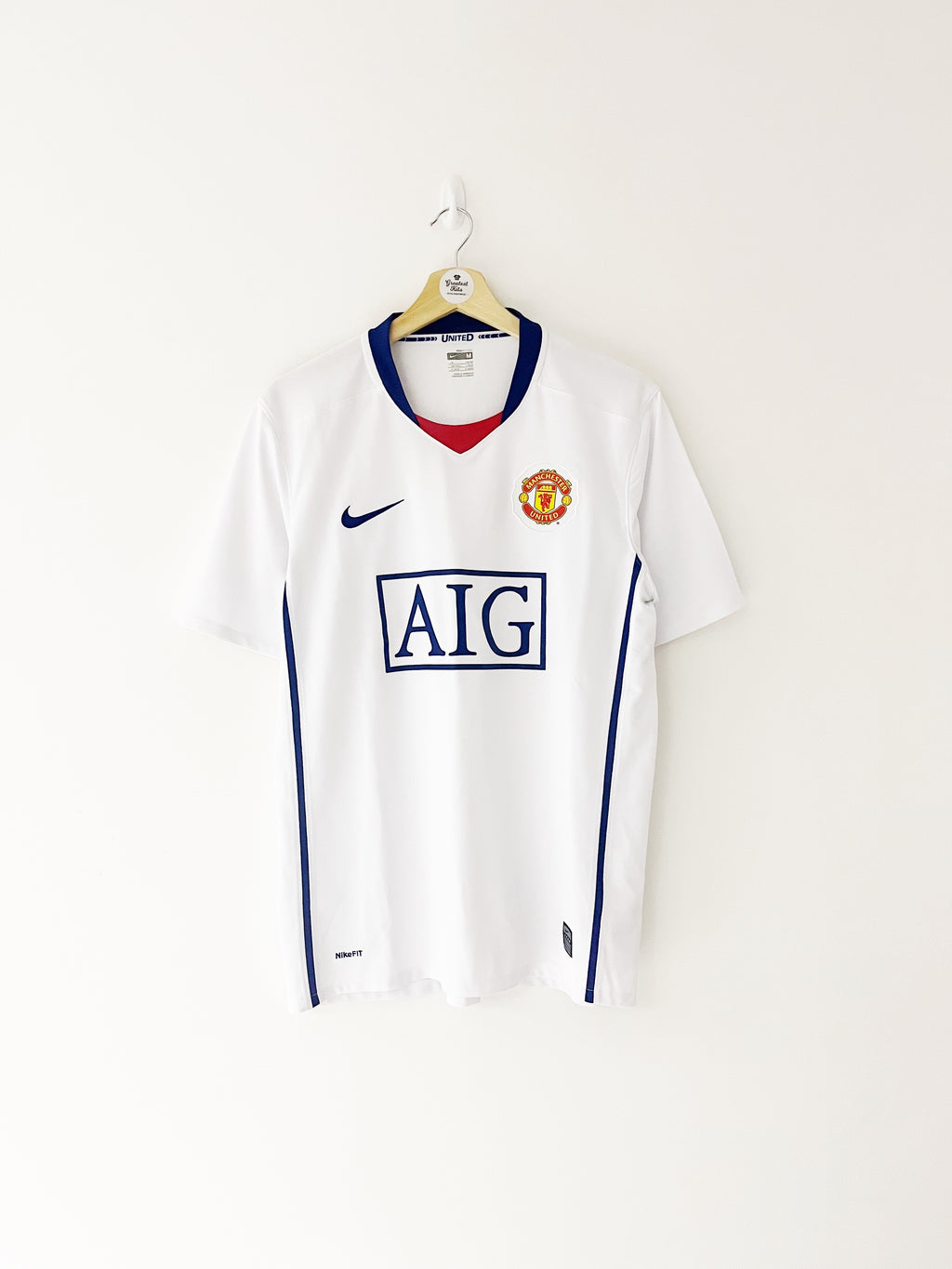 2008/09 Manchester United Away Shirt (M) 9/10