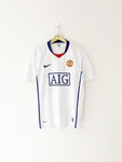 2008/09 Manchester United Away Shirt (M) 9/10