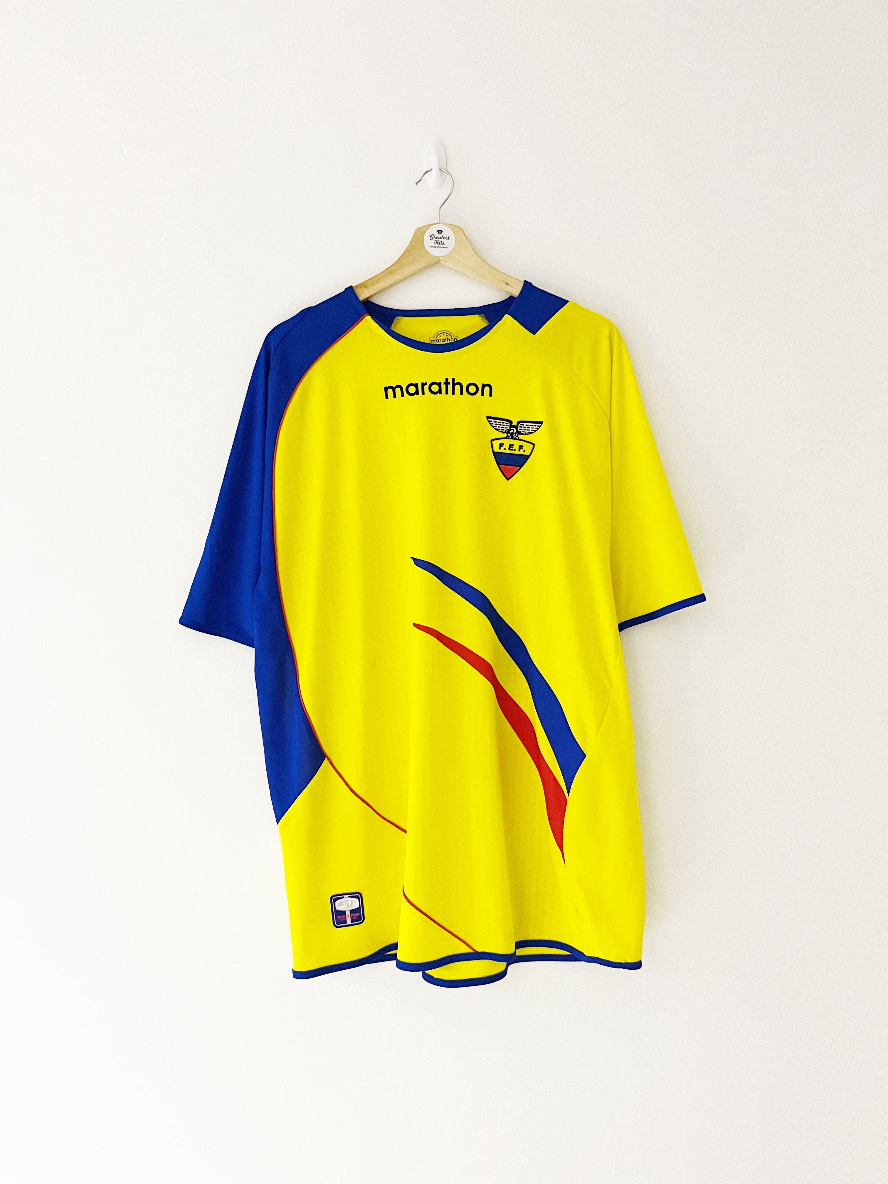 2006/07 Ecuador Home Shirt (XXL) 9/10