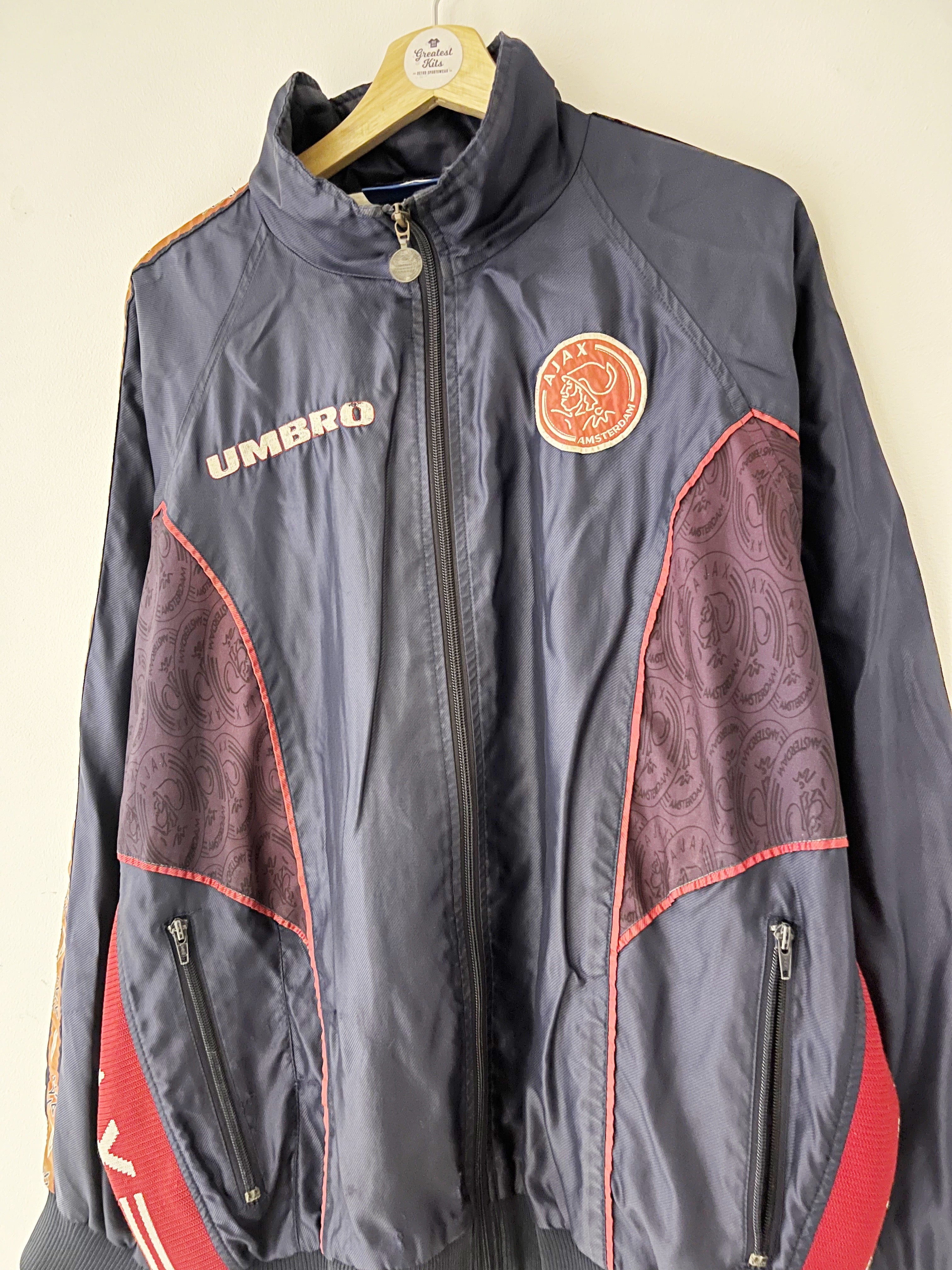 1997/98 Ajax Training Jacket (L) 6.5/10