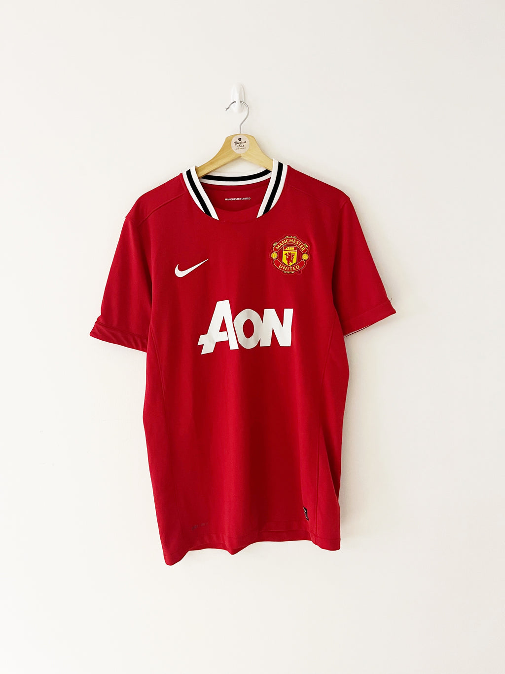 2011/12 Manchester United Home Shirt (M) 9/10