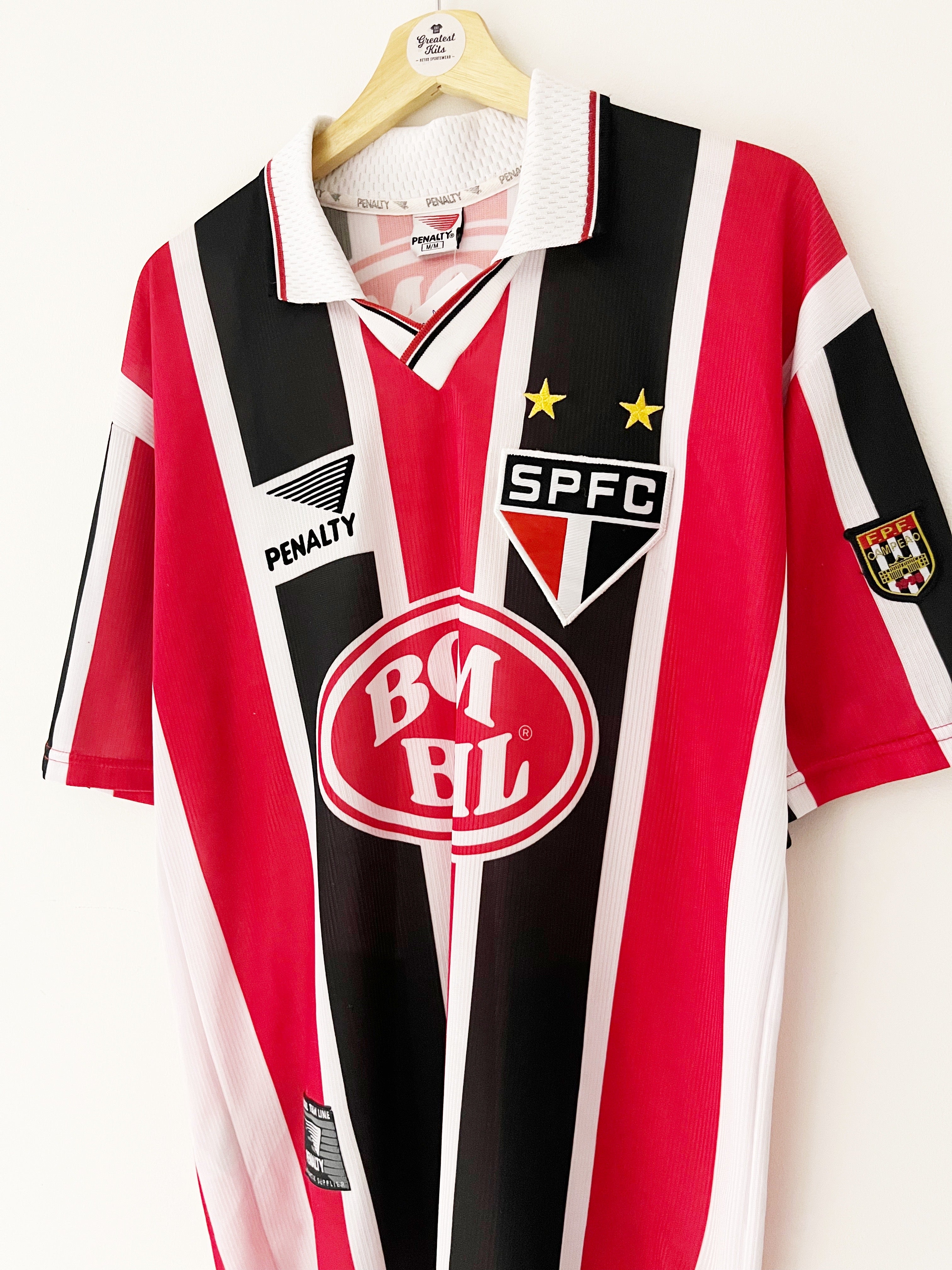 1999 São Paulo Away Shirt (M) 9/10