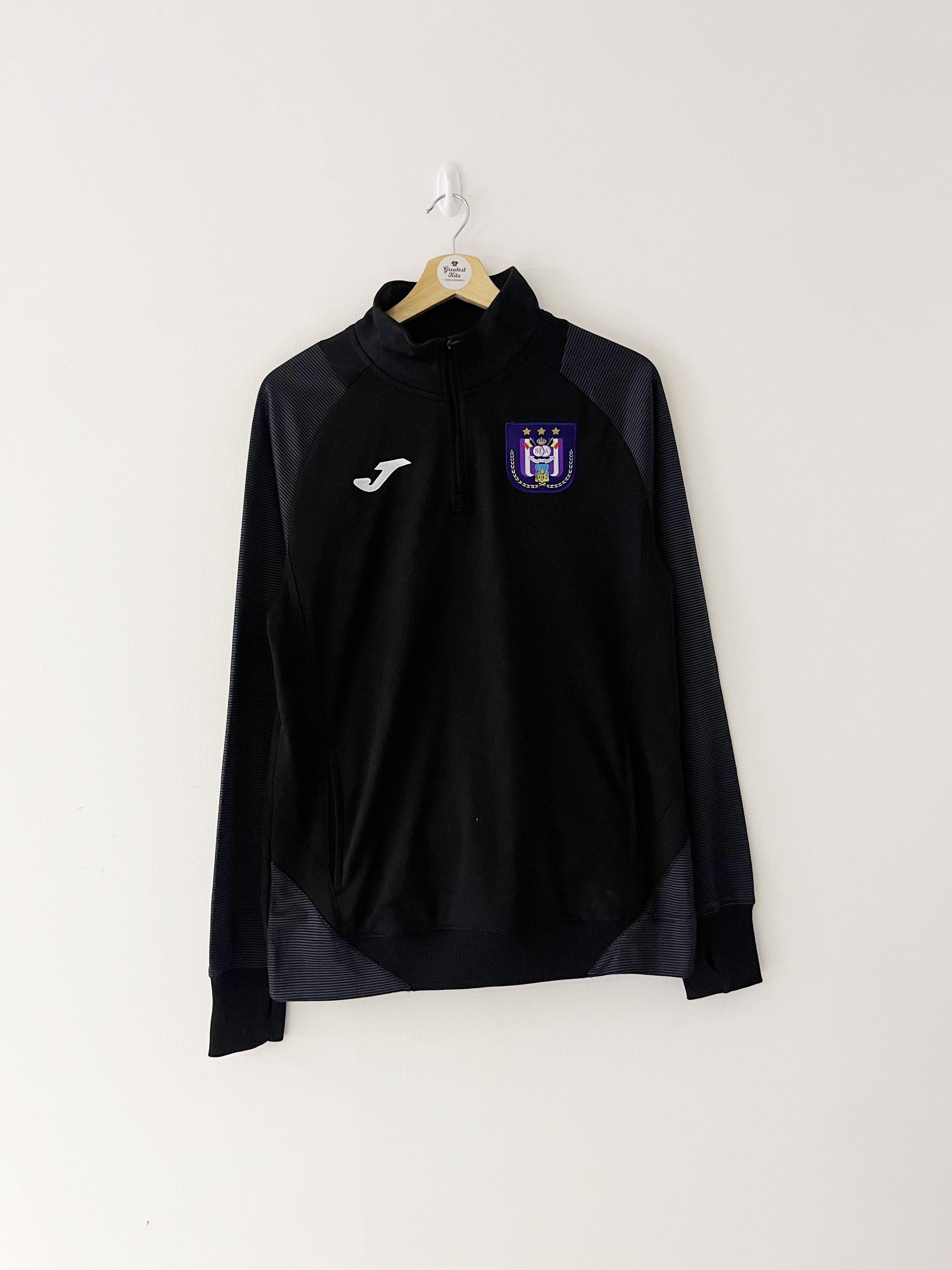 2020/21 Anderlecht 1/4 Zip Training Jacket (M) 9/10