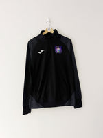 2020/21 Anderlecht 1/4 Zip Training Jacket (M) 9/10
