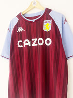 2021/22 Aston Villa Home Shirt Ings #20 (XXL) 9/10