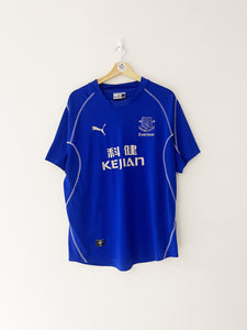 2002/03 Everton Home Shirt (XL) 8/10