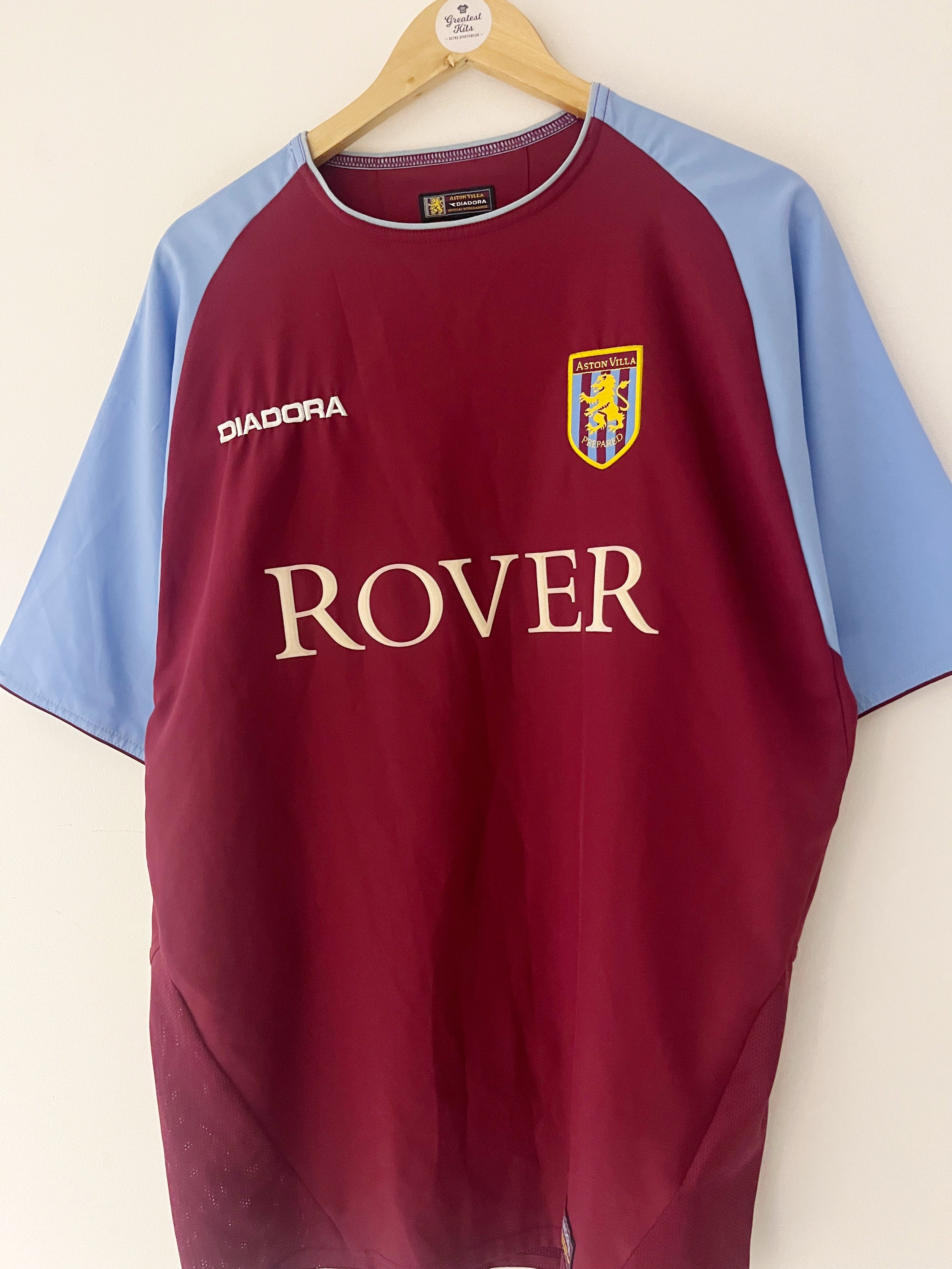 2003/04 Aston Villa Home Shirt (M) 8.5/10