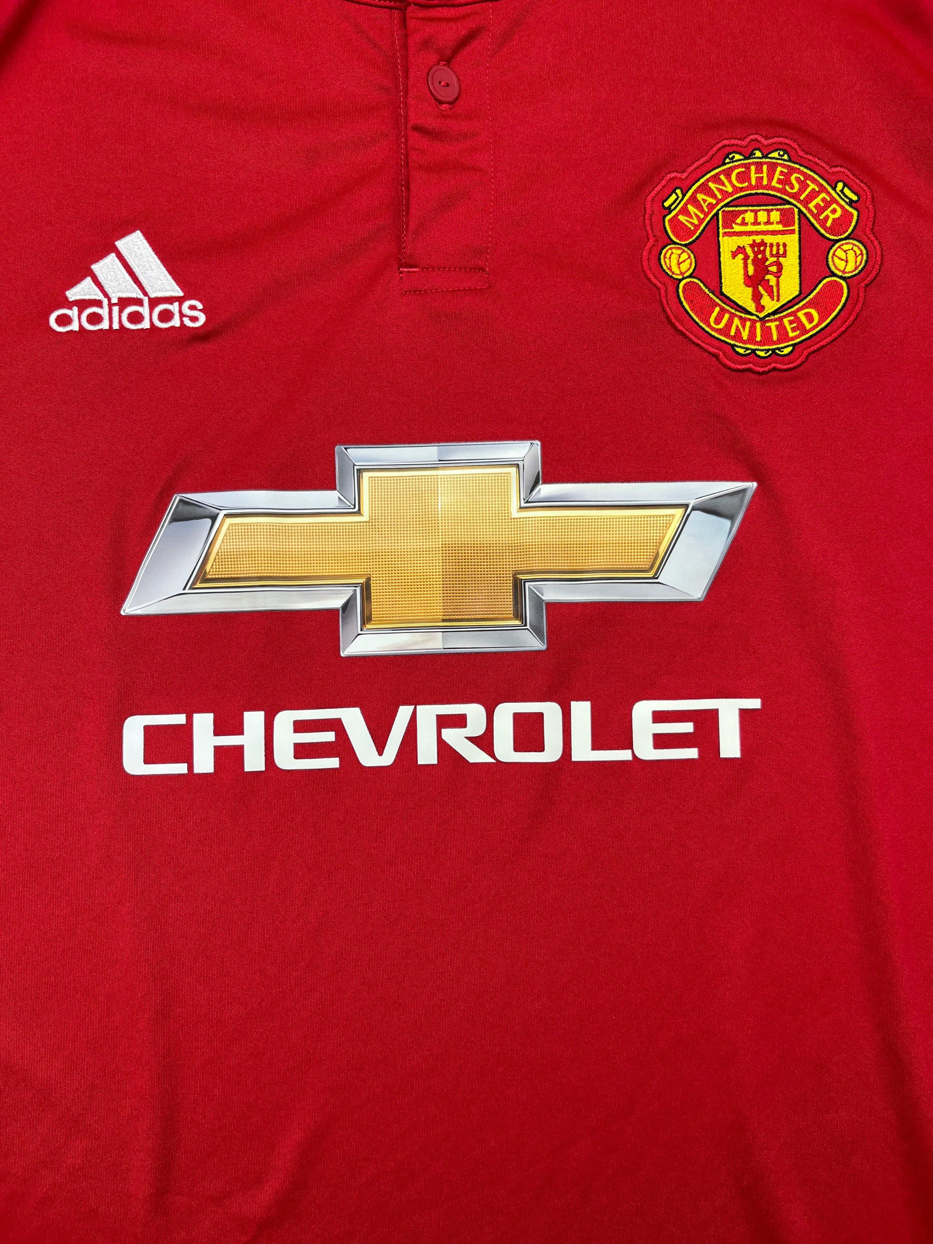 2017/18 Manchester United Home Shirt (XL) 9/10