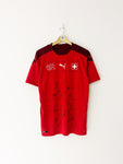 2020/21 Switzerland Home Shirt *Squad Signed* (M) 9/10