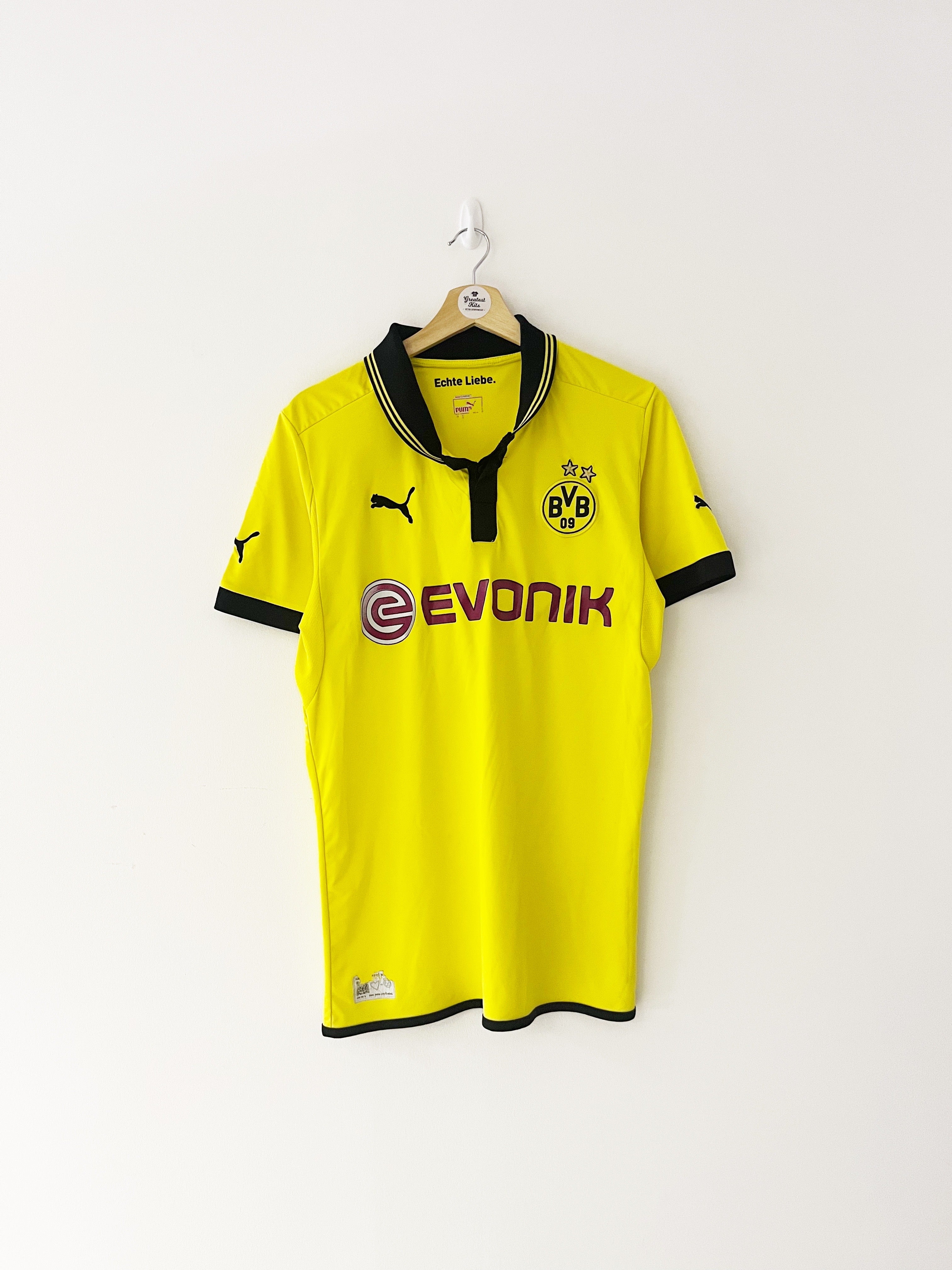 2012/13 Borussia Dortmund Home Shirt (M) 7.5/10