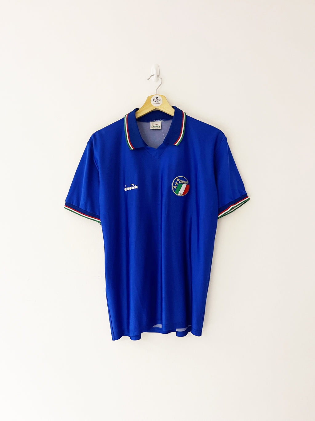 1986/90 Italy Home Shirt (M) 9/10